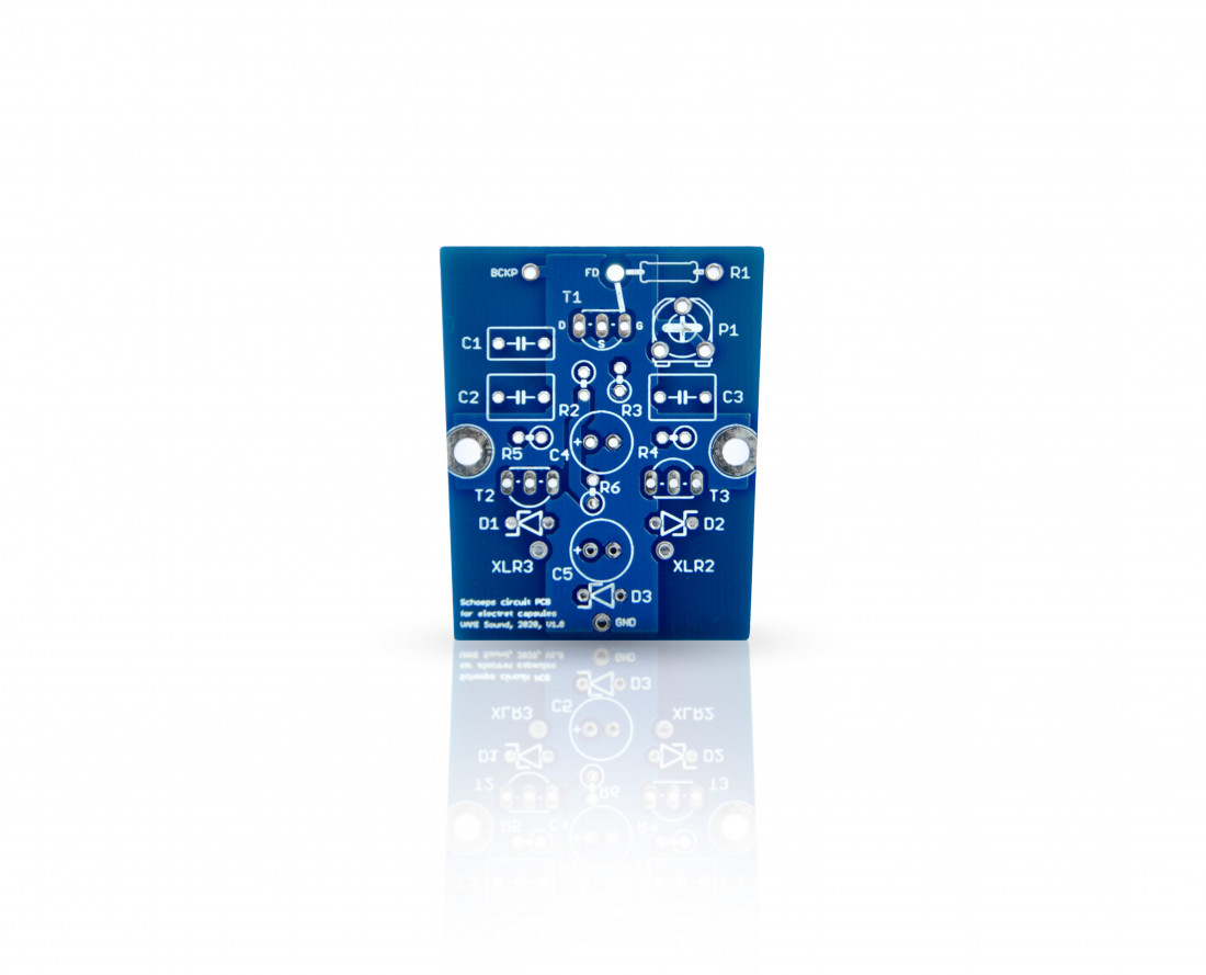 Schoeps style PCB electret